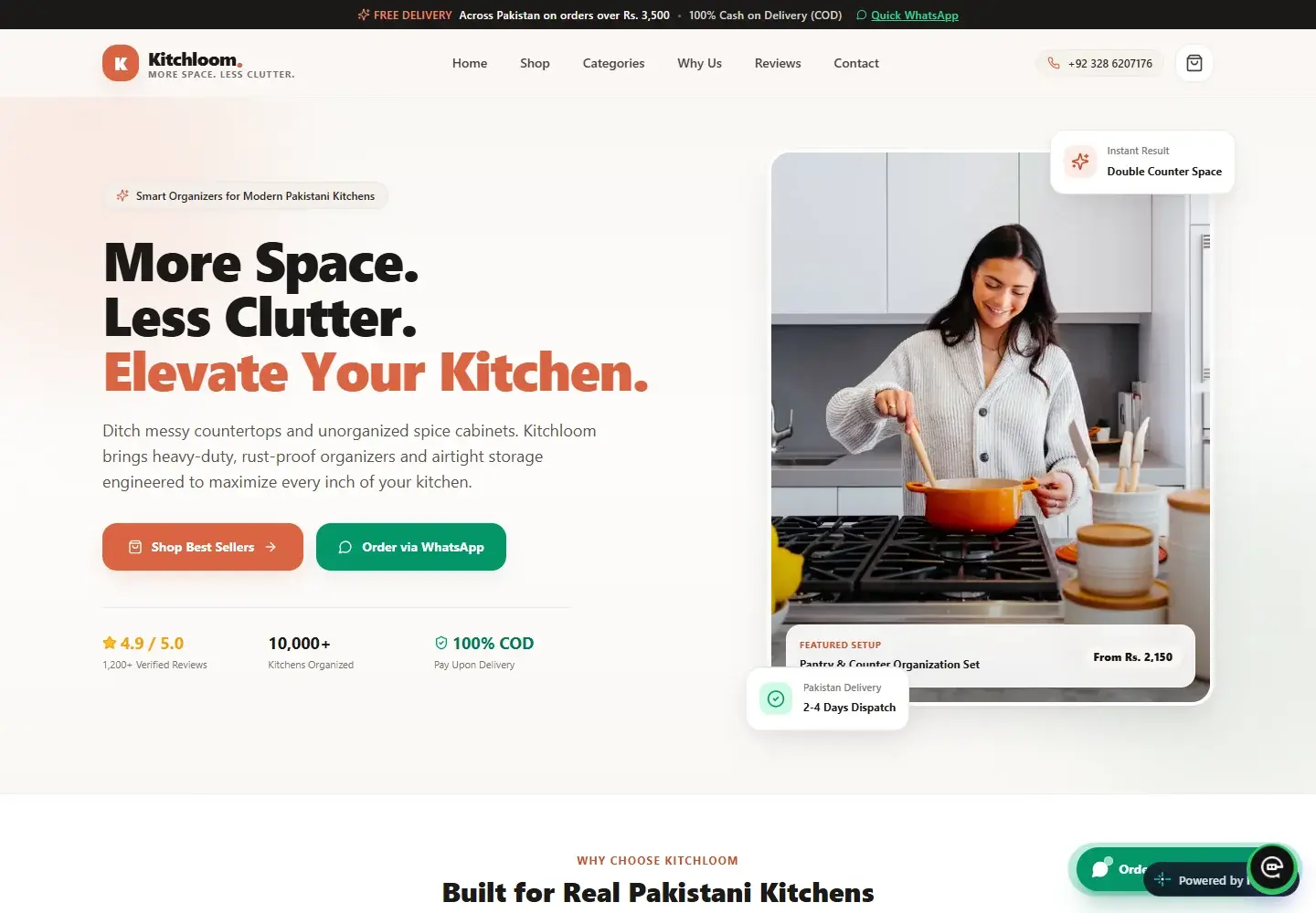 Kitchloom website